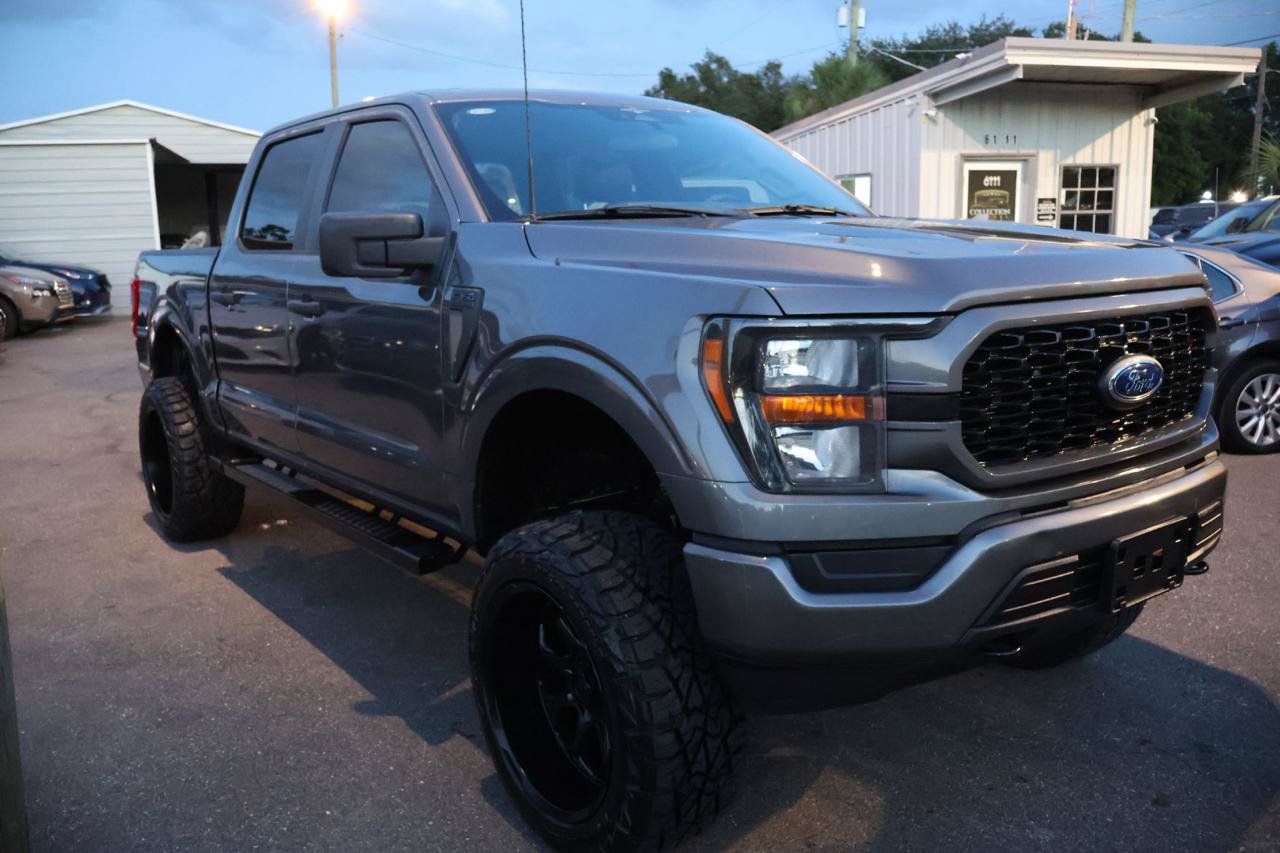 Used 2023 Ford F-150 BLACK Truck SuperCrew Cab