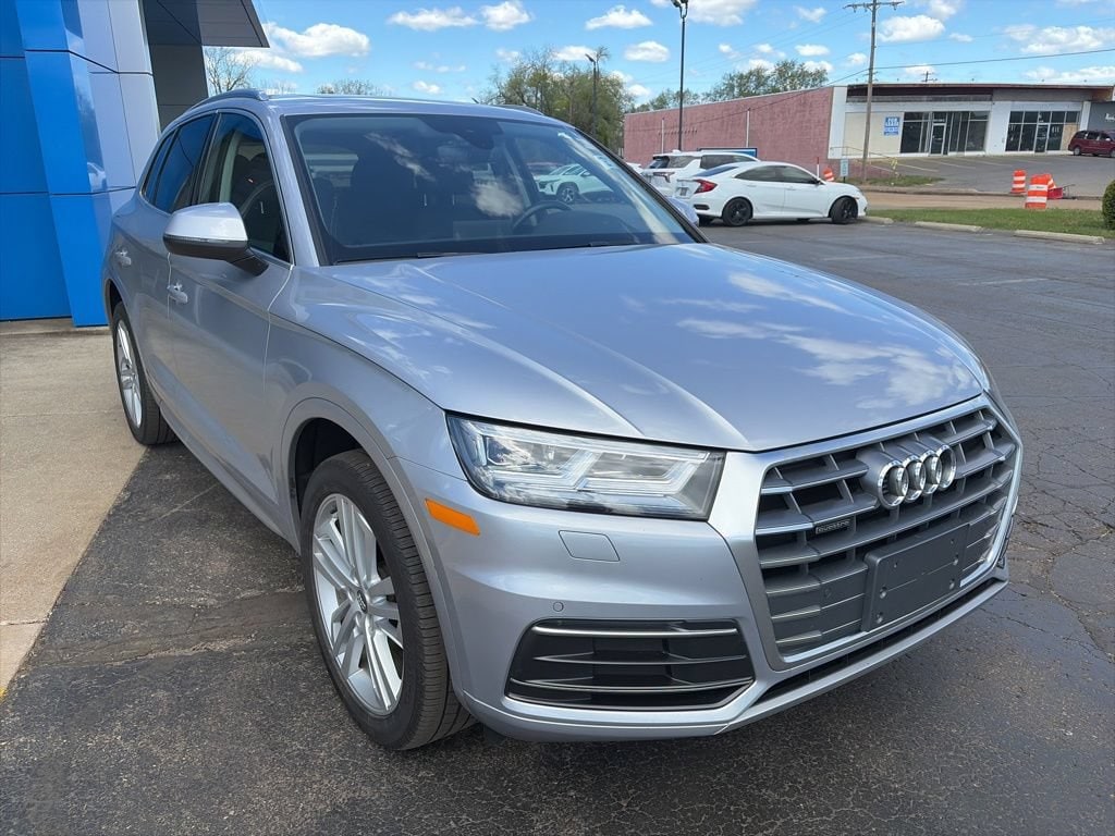 Used 2018 Audi Q5 Premium Plus with VIN WA1BNAFY9J2086132 for sale in Albion, MI