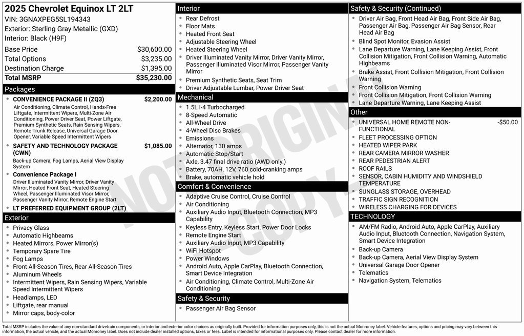 2025 Chevrolet Equinox LT