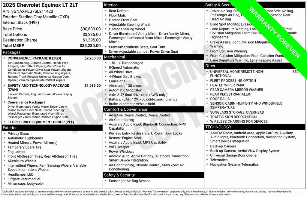 2025 Chevrolet Equinox LT