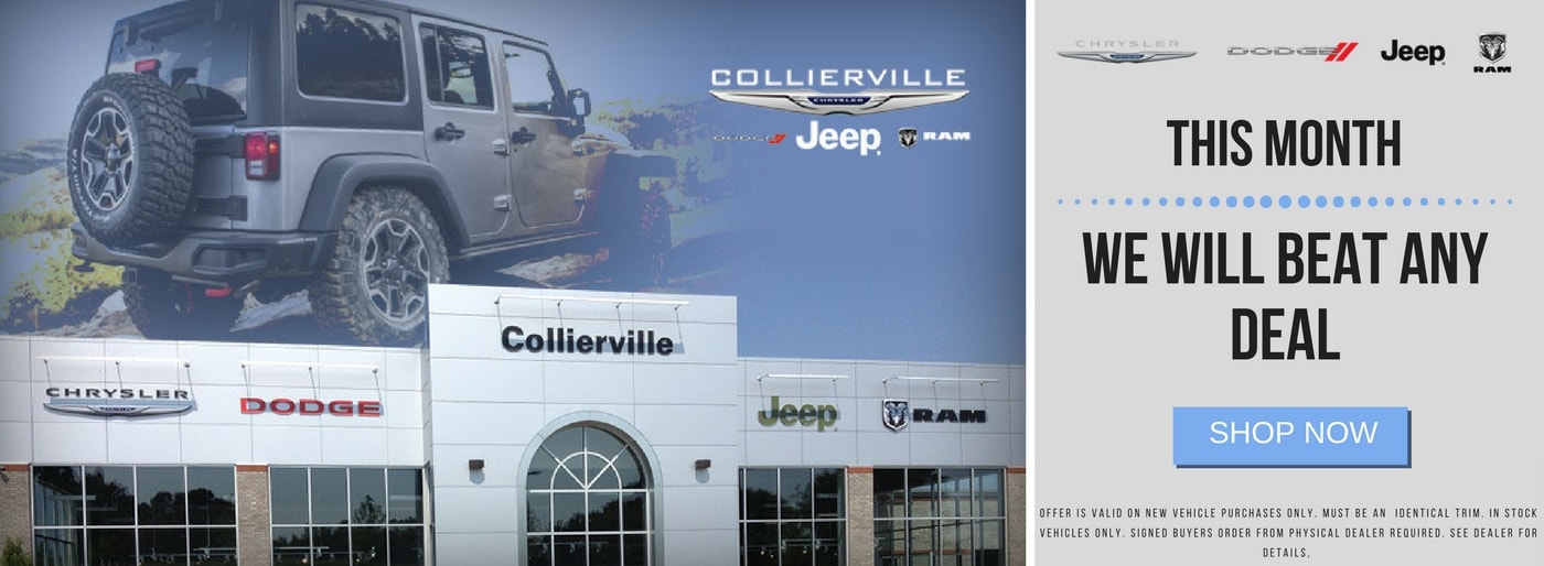 New & Used Vehicles Collierville Chrysler Dodge Jeep RAM Near Memphis, TN