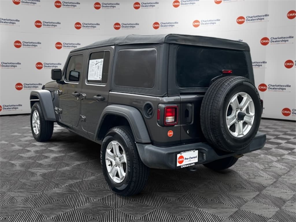 Used 2019 Jeep Wrangler Unlimited Sport S SUV