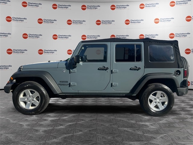 Used 2015 Jeep Wrangler Unlimited Sport with VIN 1C4BJWDG0FL549947 for sale in Charlottesville, VA