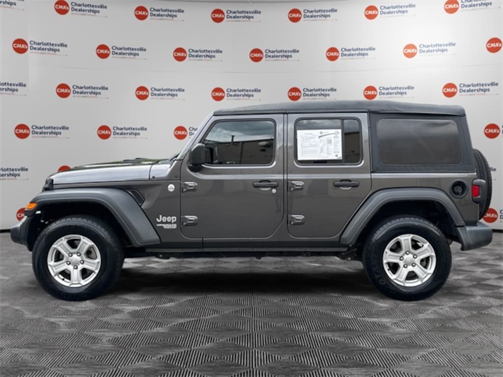 Used 2019 Jeep Wrangler Unlimited Sport S SUV