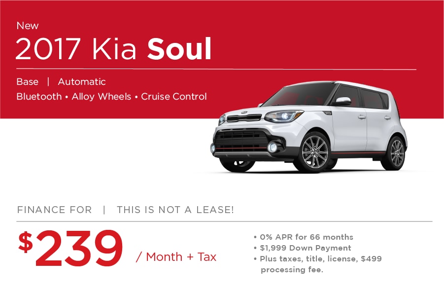 Kia Soul Special Offer