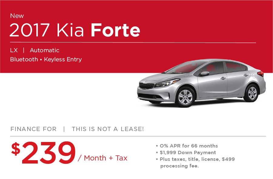 Kia Forte Special Offer