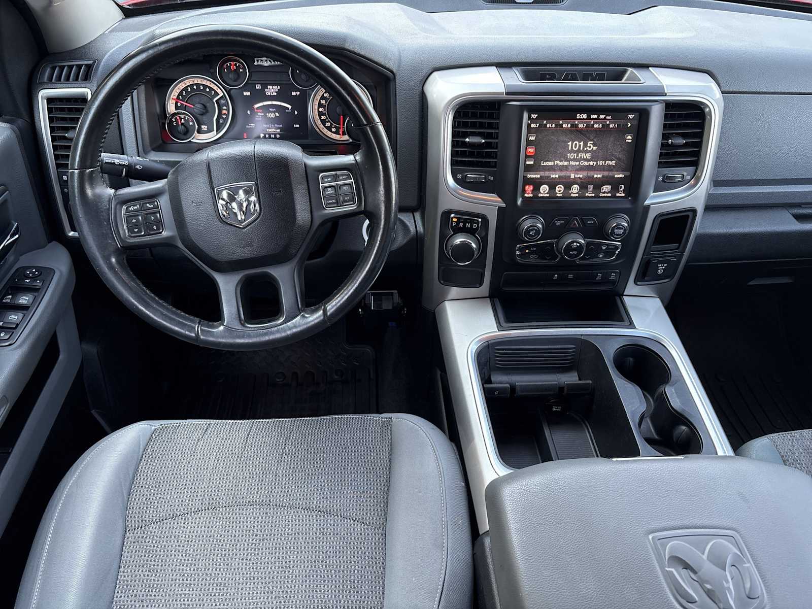 Used 2017 RAM Ram 1500 Pickup Big Horn with VIN 3C6RR6LT4HG745631 for sale in Loganville, GA