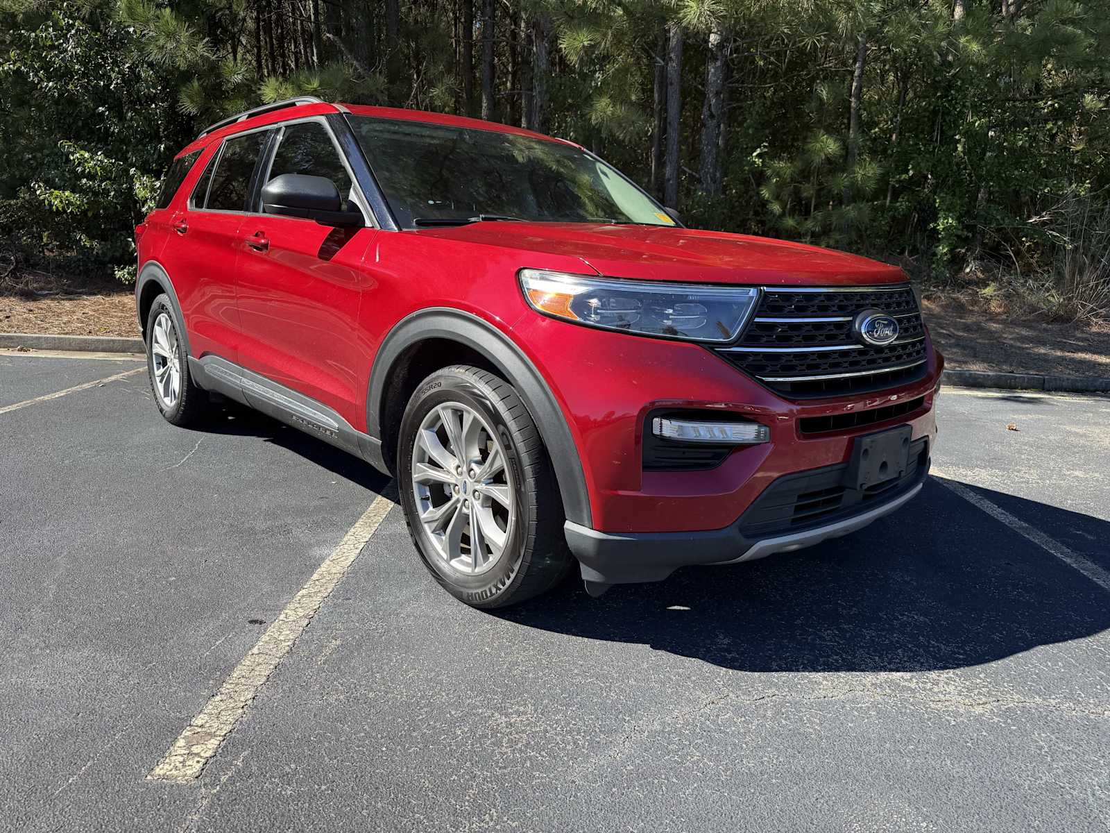 Used 2022 Ford Explorer XLT with VIN 1FMSK7DH7NGA37651 for sale in Loganville, GA