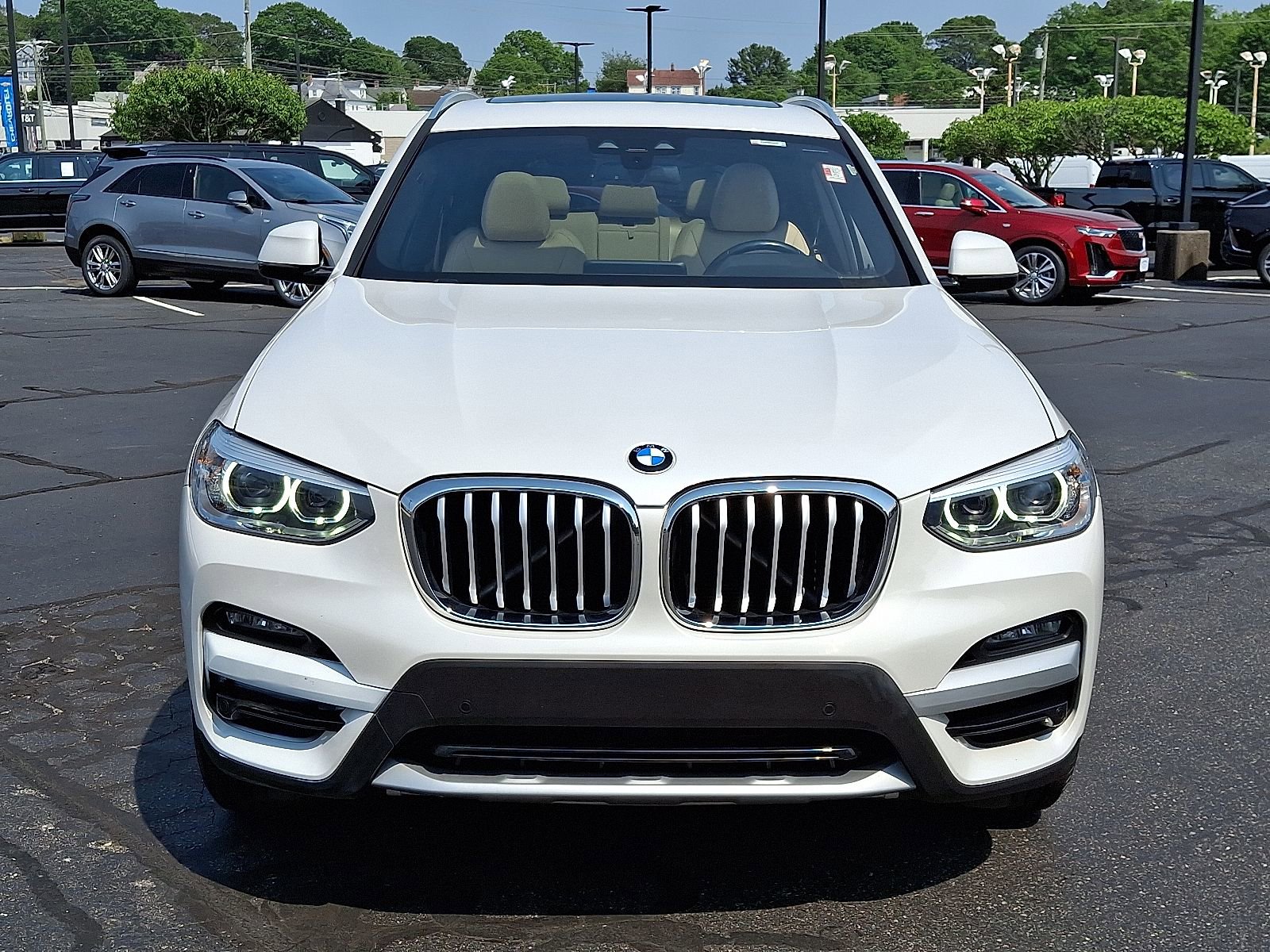 Used 2021 BMW X3 30i with VIN 5UXTY3C03M9H04084 for sale in New London, CT