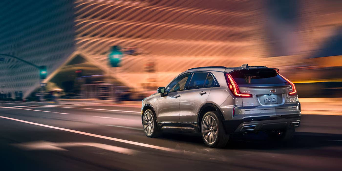 2025 Cadillac XT4 driving