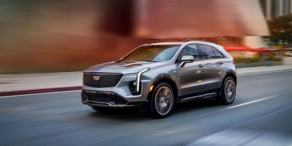 2024 Cadillac XT4 driving