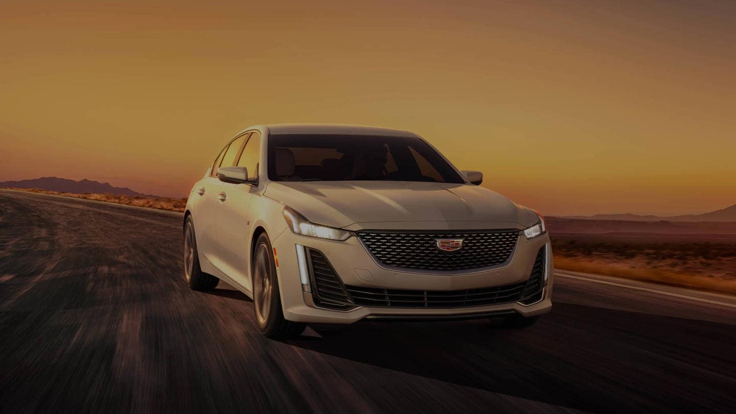 2023 Cadillac CT5 driving