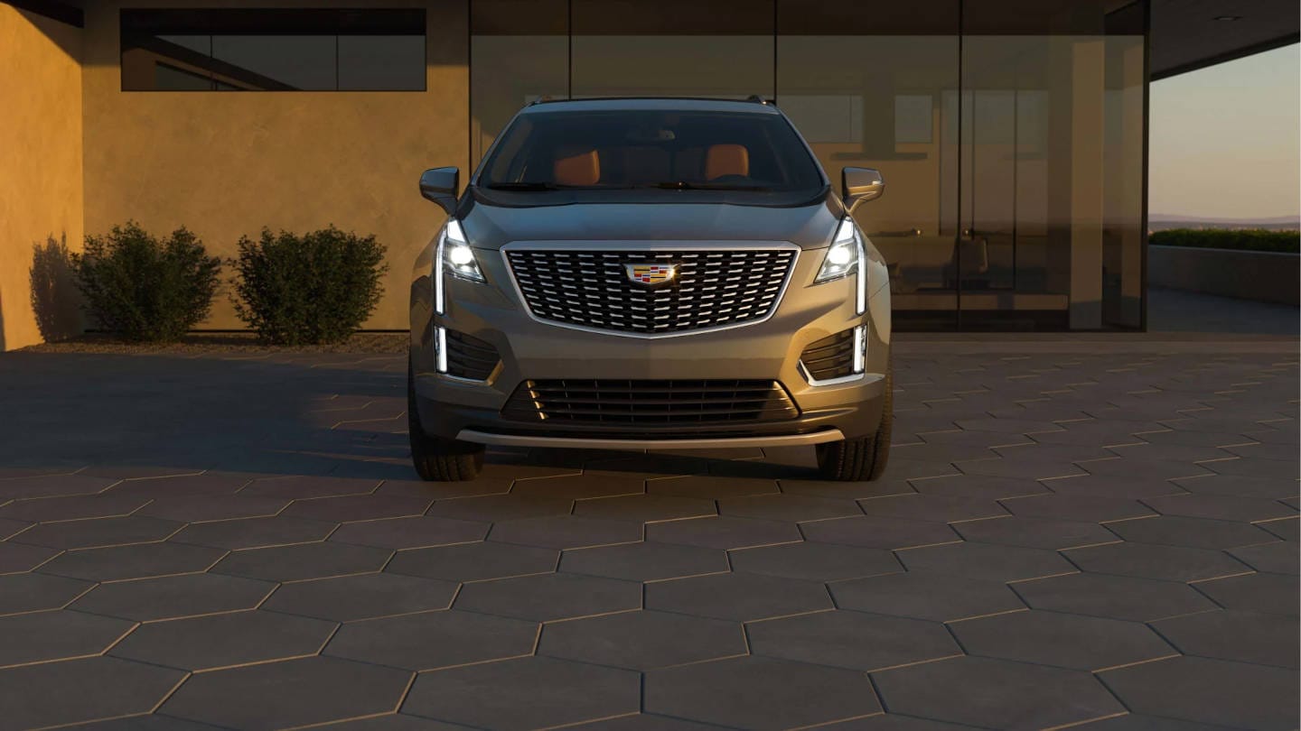 2023 Cadillac XT5 parked in a driveway