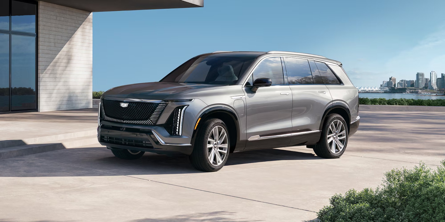 2026 Cadillac VISTIQ parked in a driveway