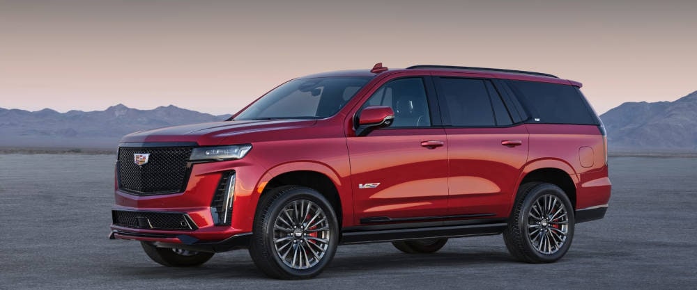 2024 CADILLAC ESCALADE parked