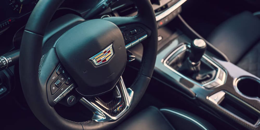 2024 Cadillac CT4-V Blackwing interior