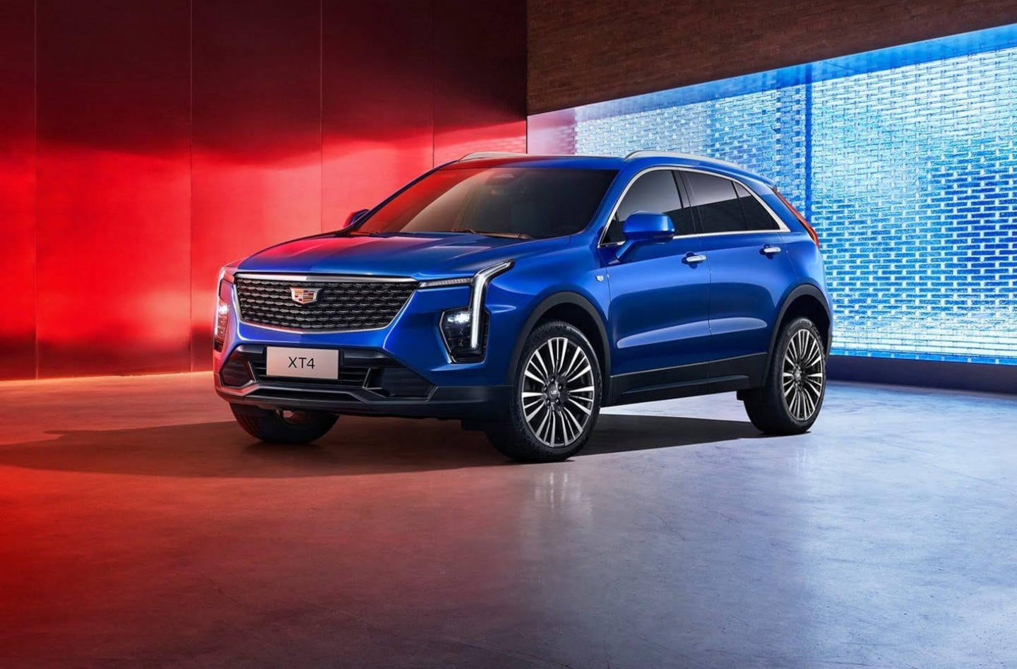 Cadillac XT-4 parked