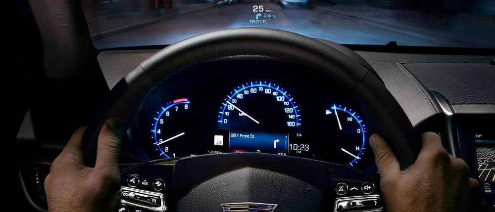 Cadillac Dashboard View