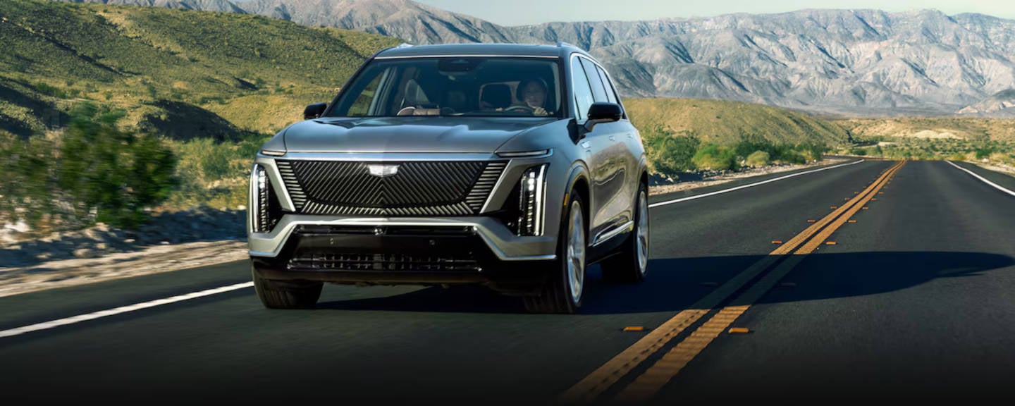 2026 Cadillac VISTIQ driving
