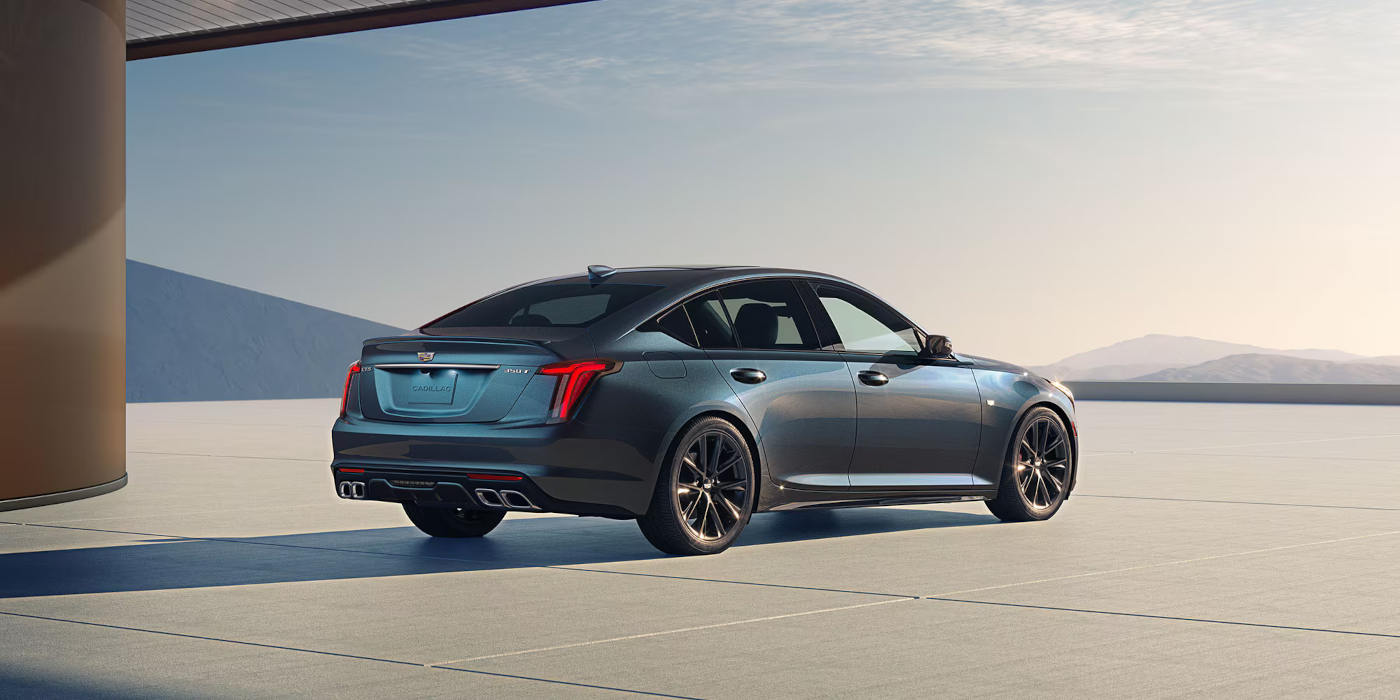 2025 Cadillac CT5 parked rear view