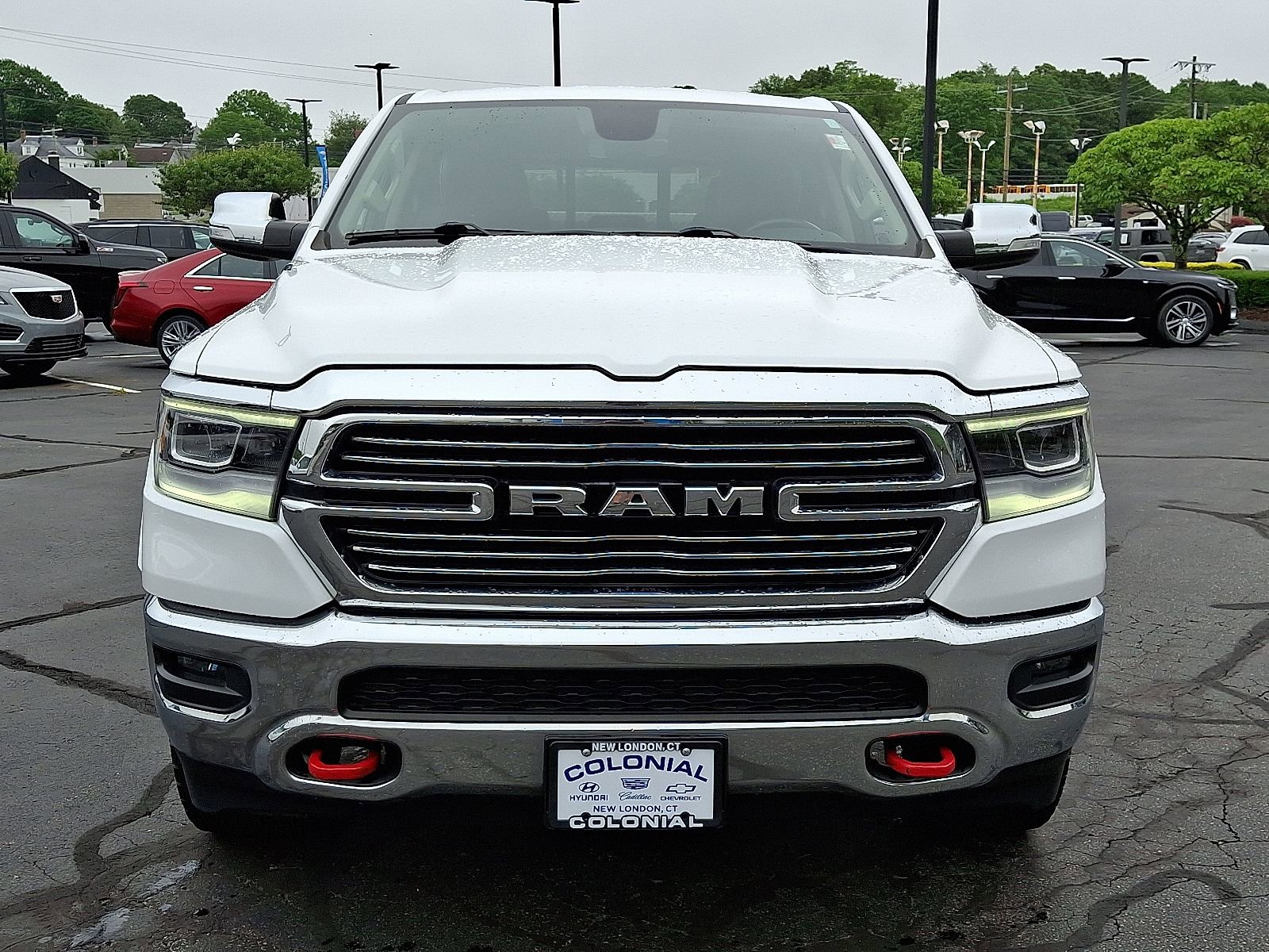 Used 2020 RAM Ram 1500 Pickup Laramie with VIN 1C6SRFJT5LN232280 for sale in New London, CT