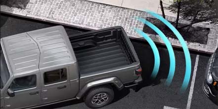 parksense rear park assist system