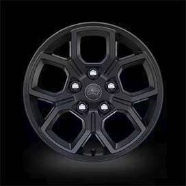 17-Inch Painted Black