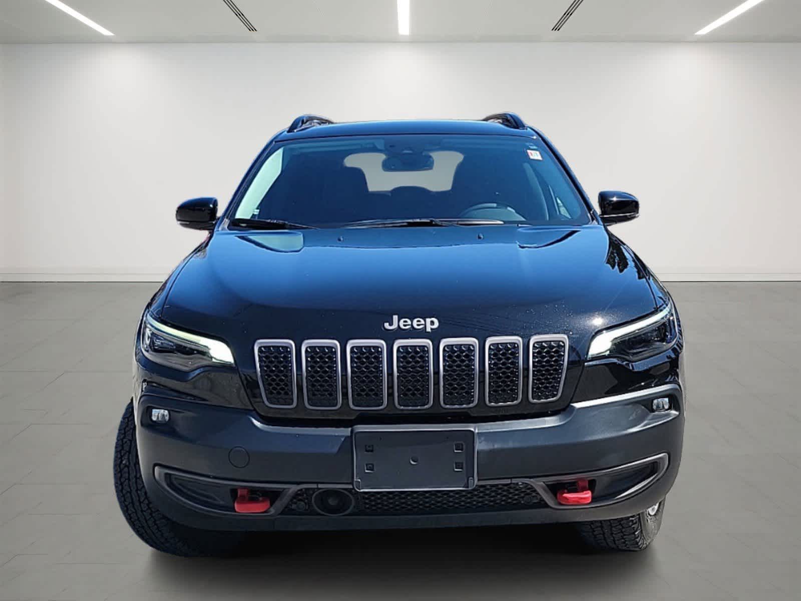 Used 2022 Jeep Cherokee Trailhawk with VIN 1C4PJMBX3ND508637 for sale in Hudson, MA