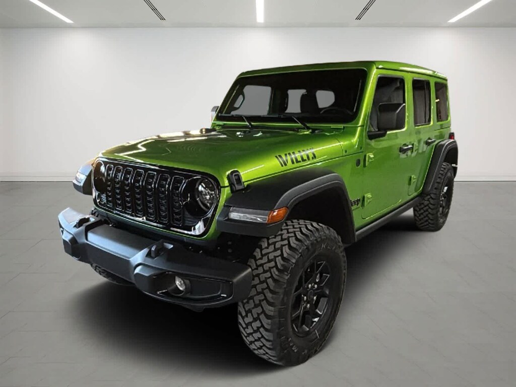 New 2026 Jeep Wrangler 4-DOOR WILLYS Sport Utility