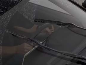 rain-sensing windshield wipers