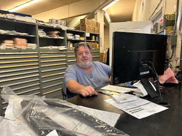 Staff member Ted Mcintosh from ID_bf0e4e65c116