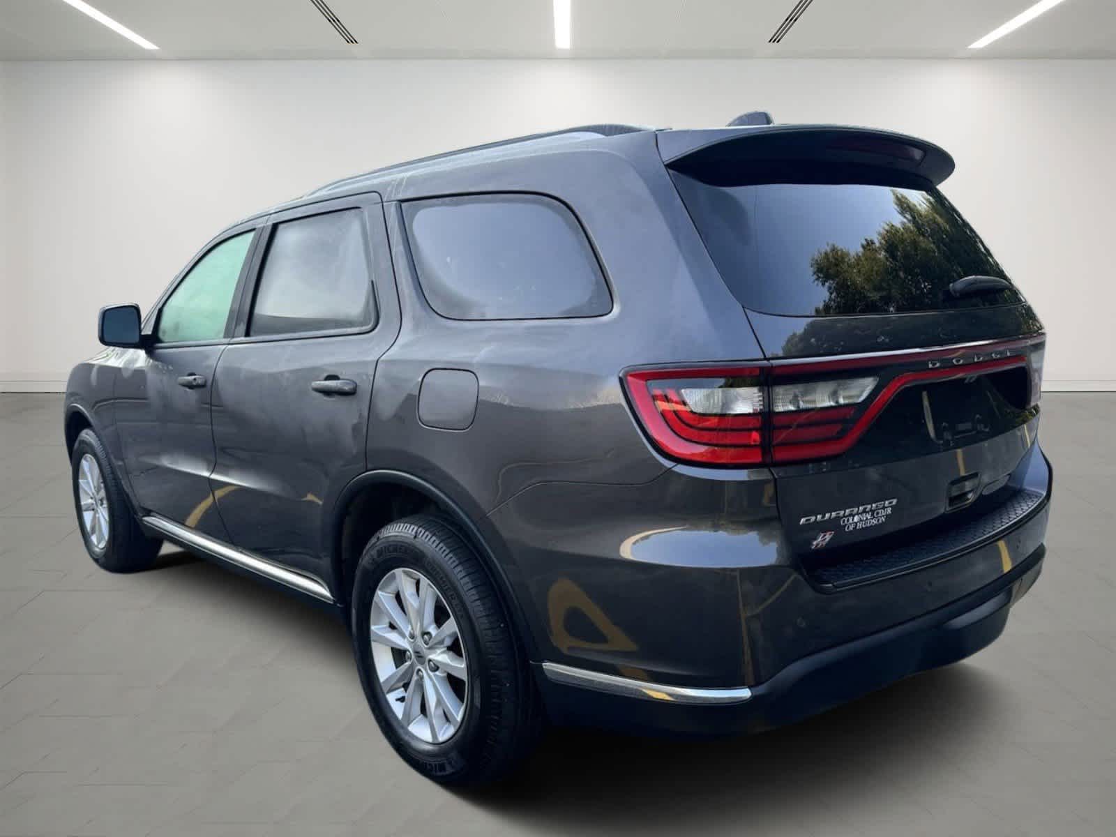 Used 2021 Dodge Durango SXT Plus with VIN 1C4RDJAG7MC806144 for sale in Hudson, MA