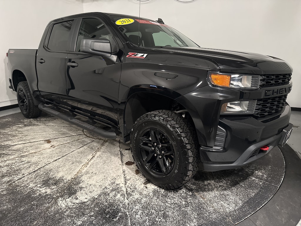 Used 2021 Chevrolet Silverado 1500 Custom Trail Boss Pickup