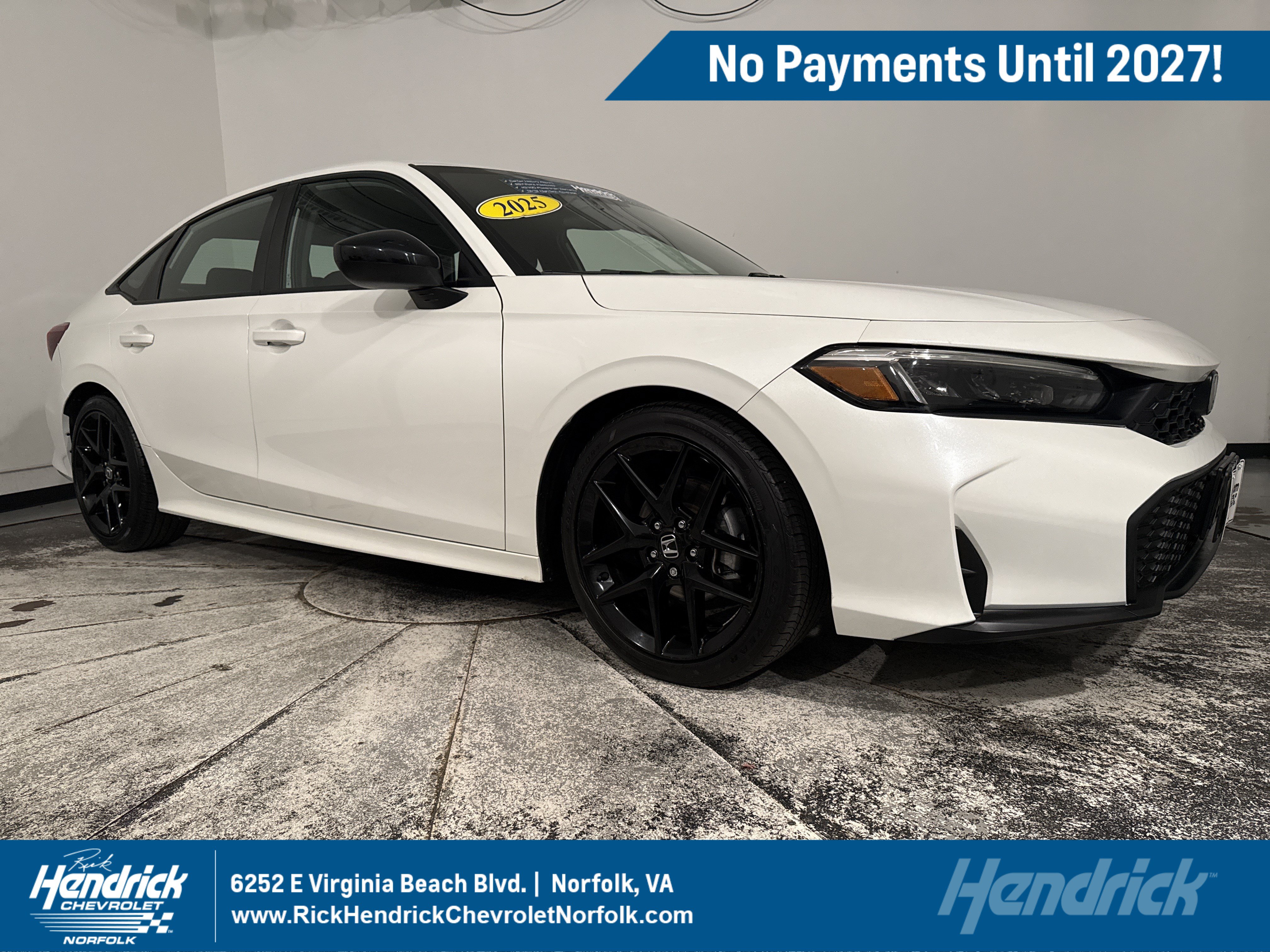 Used 2025 Honda Civic Sport Sedan