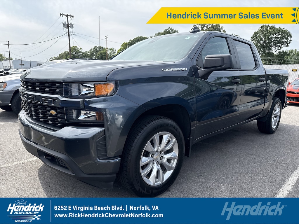 Used 2021 Chevrolet Silverado 1500 Custom Pickup