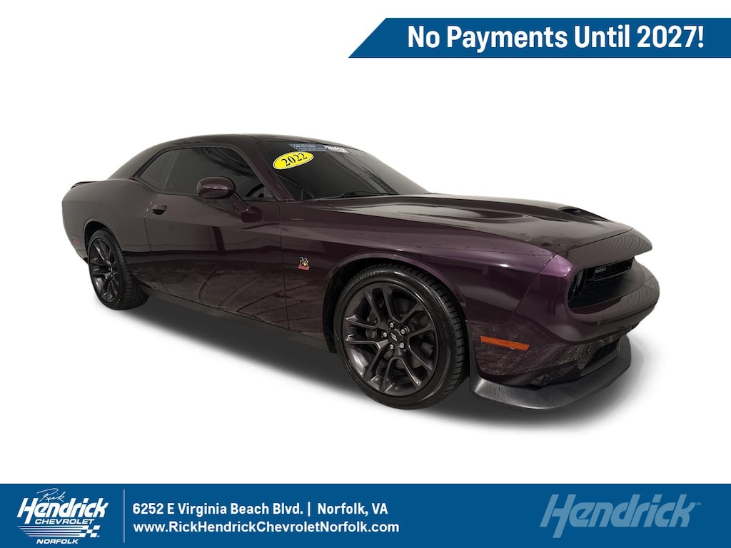 Used 2022 Dodge Challenger R/T Scat Pack Coupe