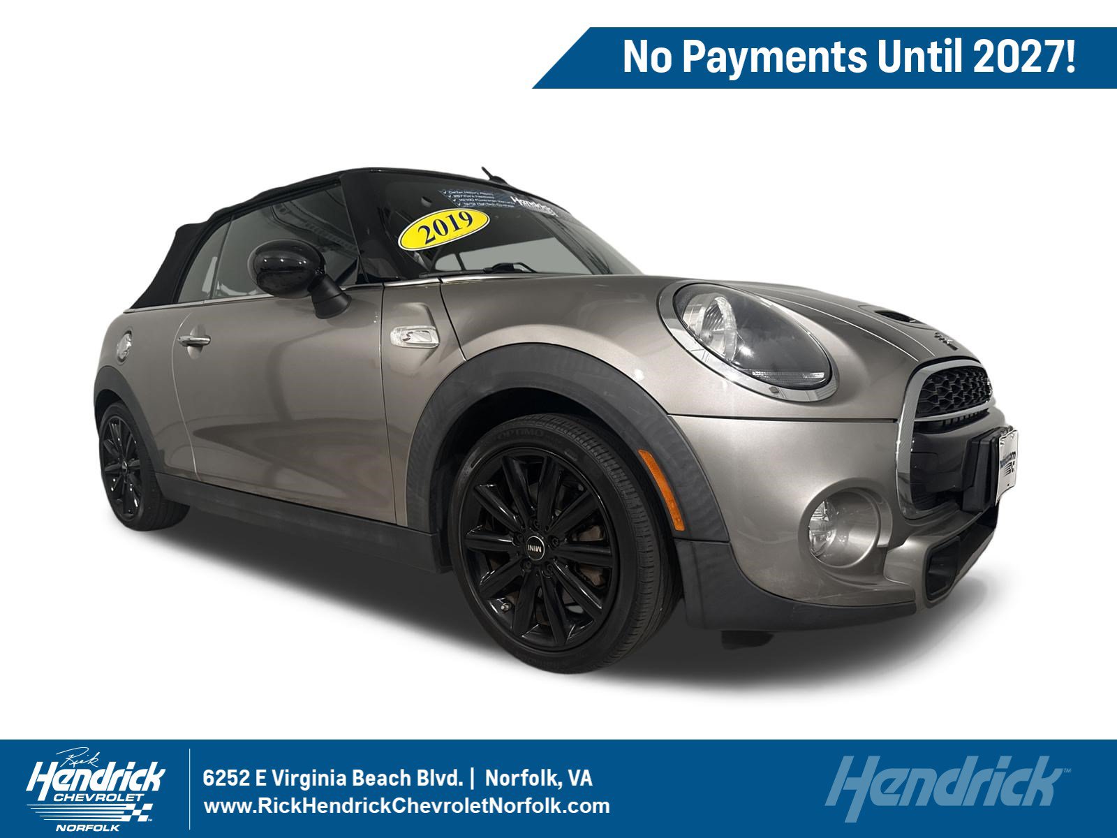 Used 2019 MINI Convertible Cooper S Convertible