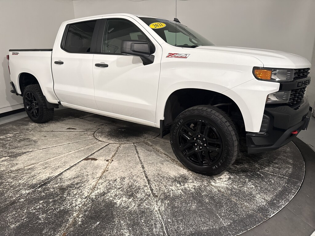 Used 2021 Chevrolet Silverado 1500 Custom Trail Boss Pickup