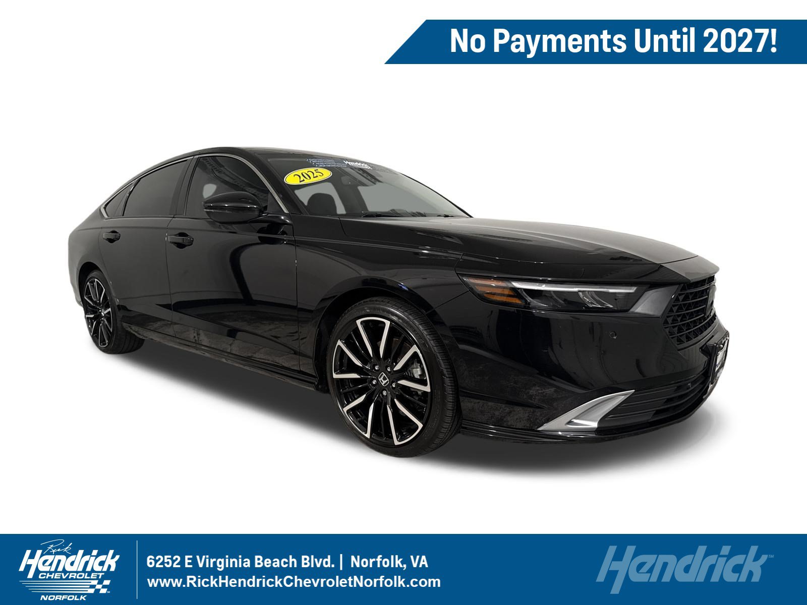 Used 2025 Honda Accord Hybrid Touring Sedan