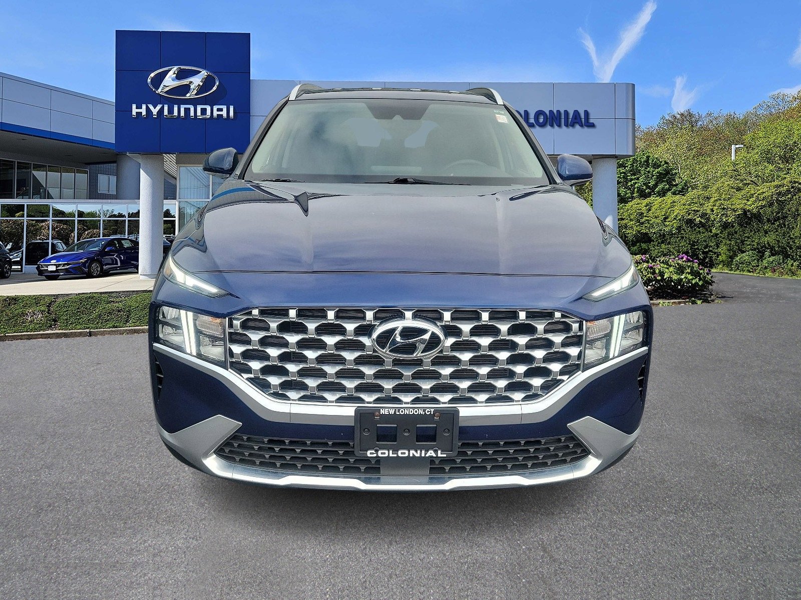 Used 2021 Hyundai Santa Fe SEL with VIN 5NMS2DAJ5MH367998 for sale in New London, CT