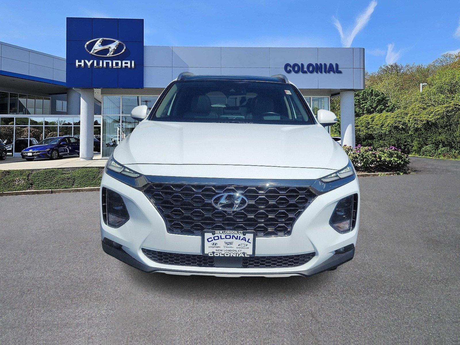 Used 2020 Hyundai Santa Fe Limited with VIN 5NMS5CAD7LH291453 for sale in New London, CT