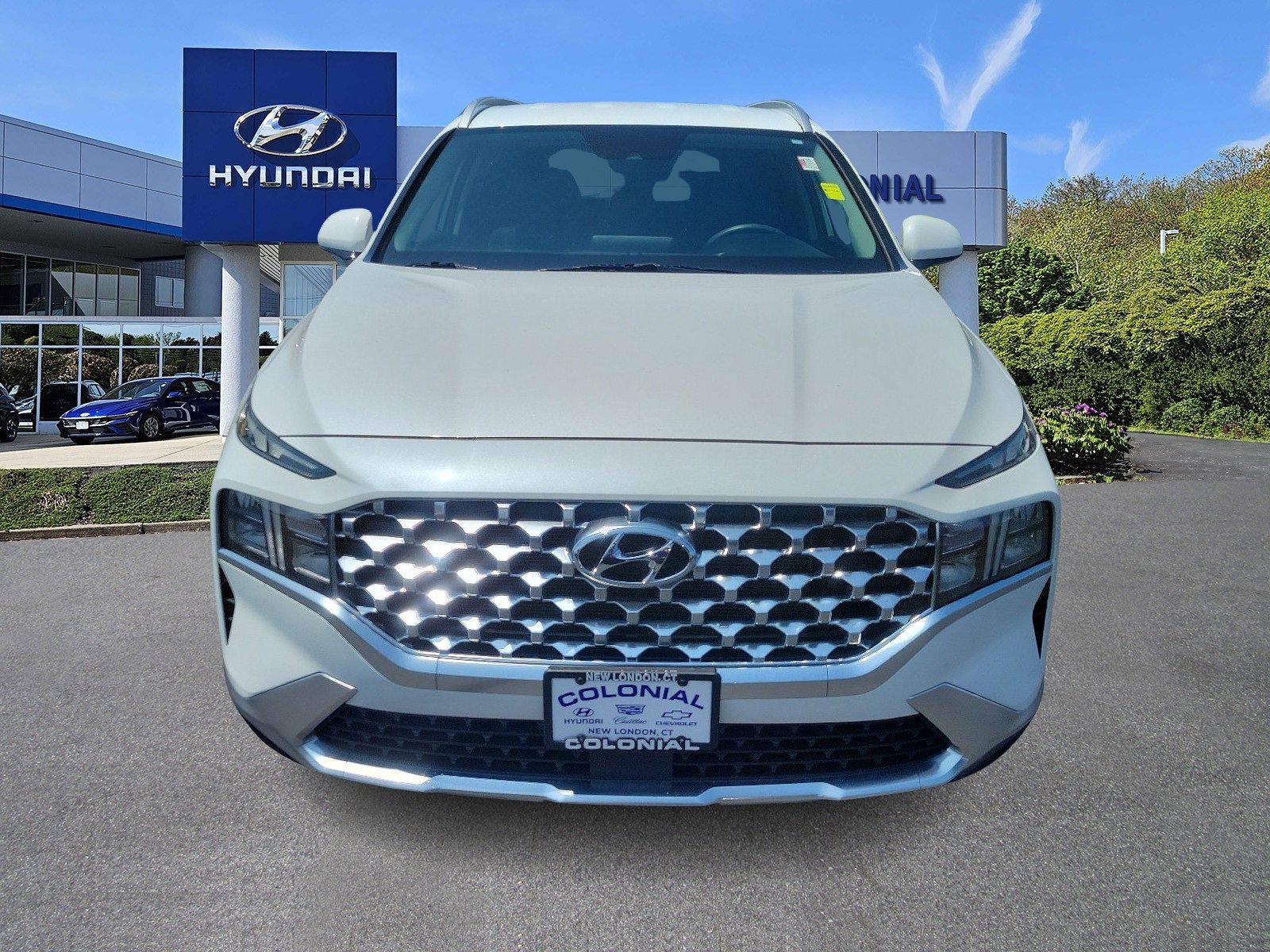 Used 2022 Hyundai Santa Fe SEL with VIN 5NMS2DAJ2NH385408 for sale in New London, CT