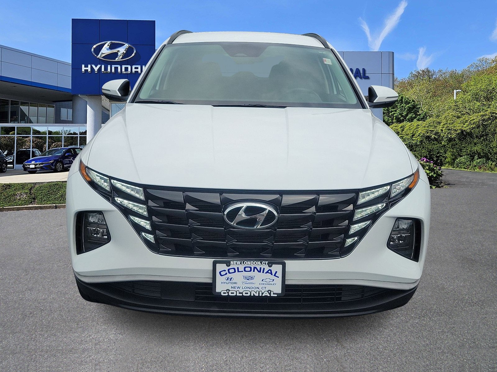 Used 2022 Hyundai Tucson SEL with VIN 5NMJBCAE2NH022177 for sale in New London, CT