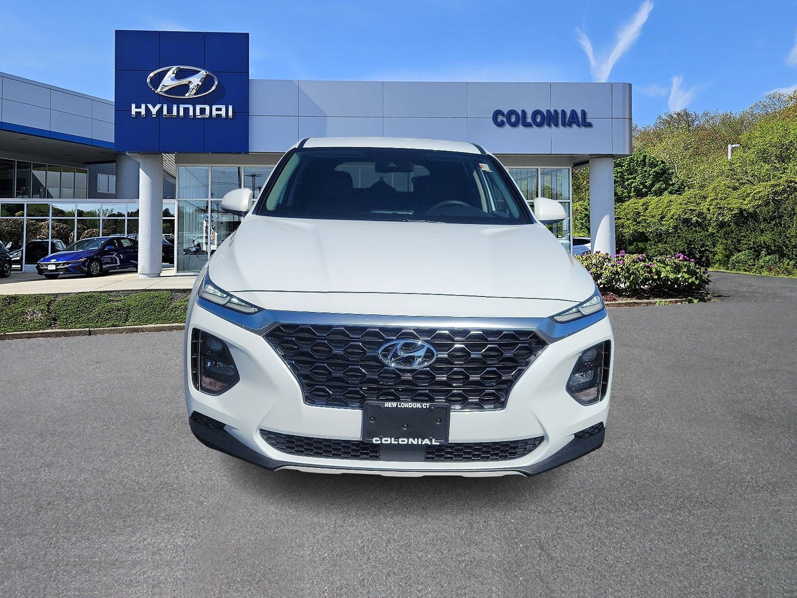 Used 2020 Hyundai Santa Fe SE with VIN 5NMS2CAD2LH141114 for sale in New London, CT