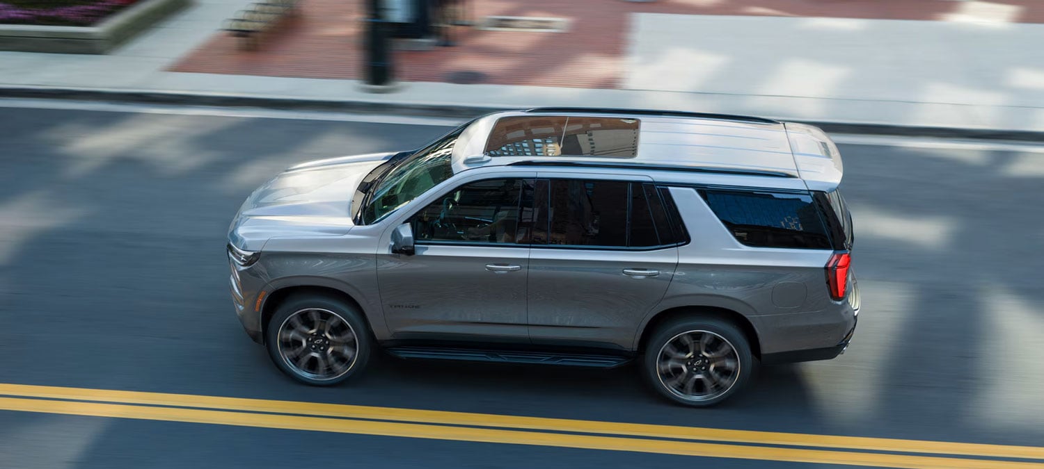 2026 Chevy Tahoe side