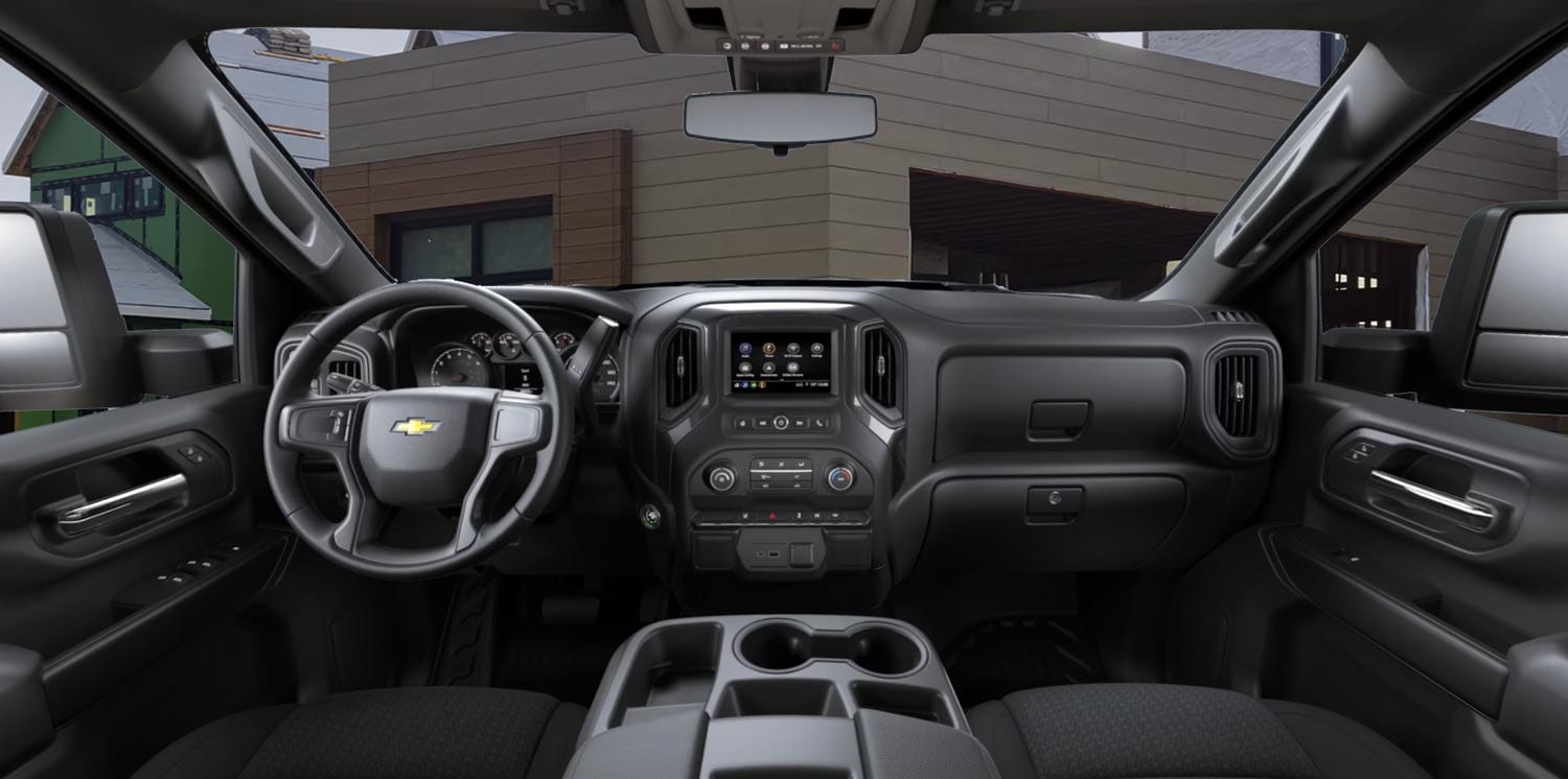 2025 Chevy Silverado 2500 HD WT interior