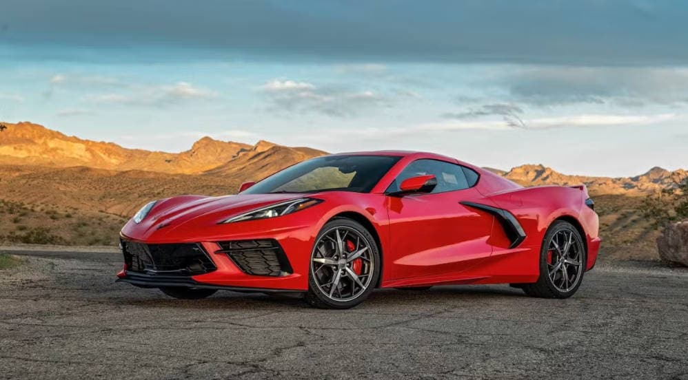 2024 Chevrolet Corvette Stingray parked