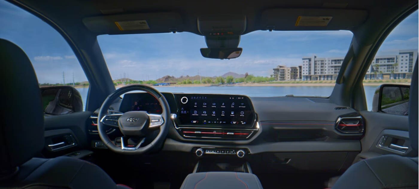 2025 Chevy Silverado EV interior