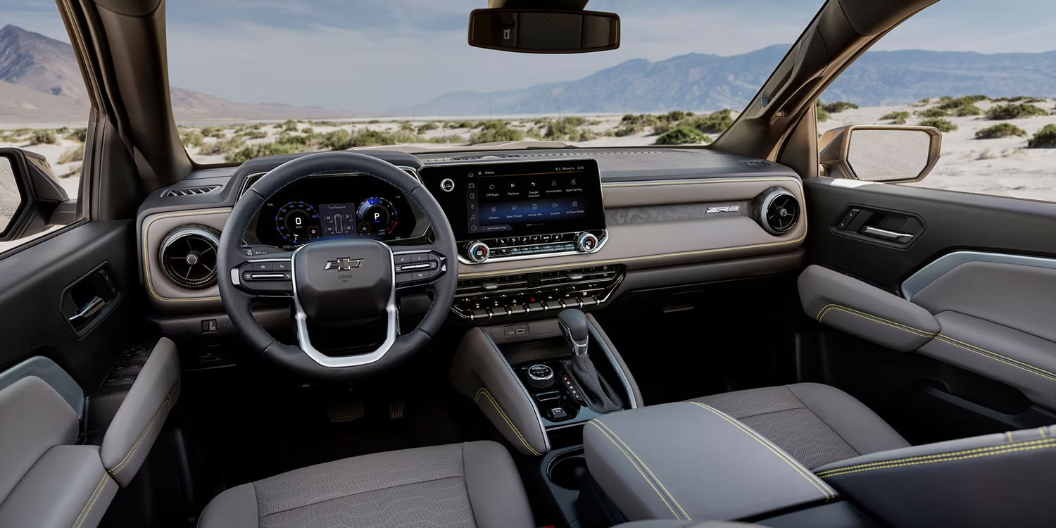 2025 Chevy Colorado ZR2 interior