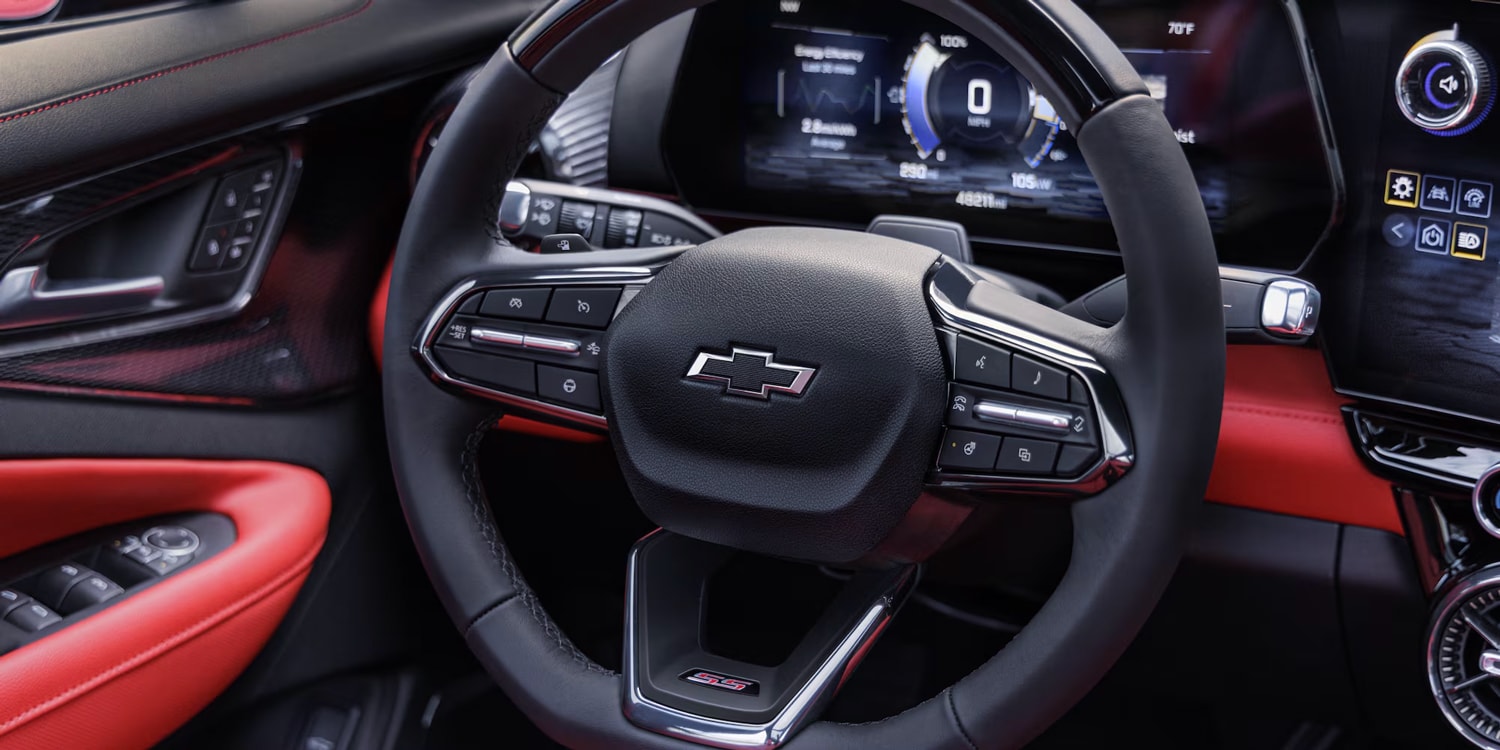 2025 Chevy Blazer EV SS interior